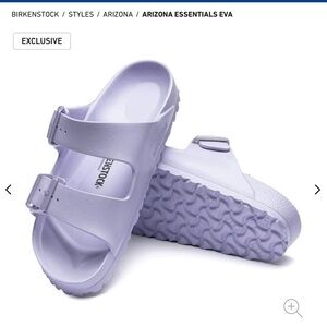 Birkenstock Purple Fog EVA Sandals with Modern Design and Comfort